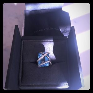 David Yurman Cable Wrap Ring Size 8